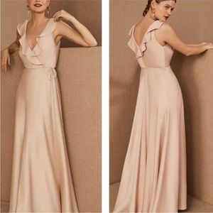Anthropologie/BHLDN Bridesmaid Dress - Champagne